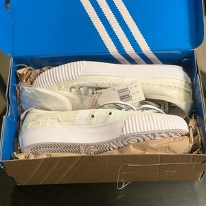 *Brand New* Men's Adidas Donald Glover x Nizza 'Blank Canvas' Sneakers Size 8.5